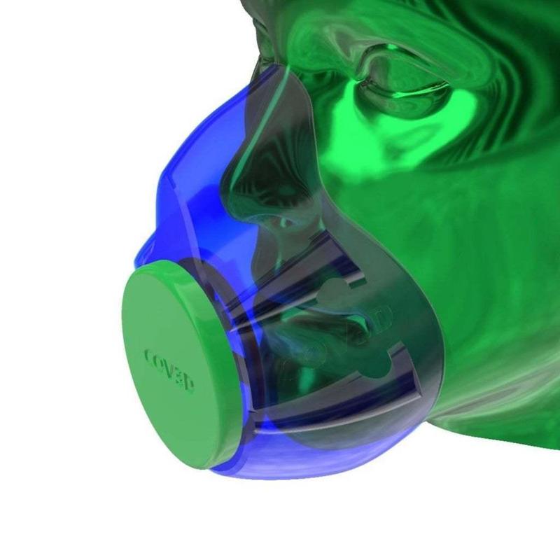 (NEW) COVR3D V2.08 - FDM 3D print optimised mask in 15 sizes (also for children)