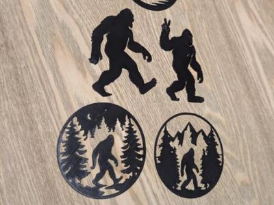 Bigfoot models collection