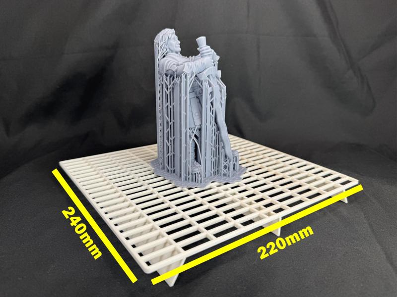 Drying rack, raised, for resin prints or anything
