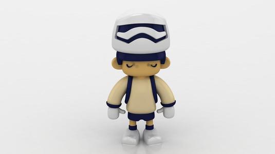 PRISONER TOY 3D PRINTABLE MODEL