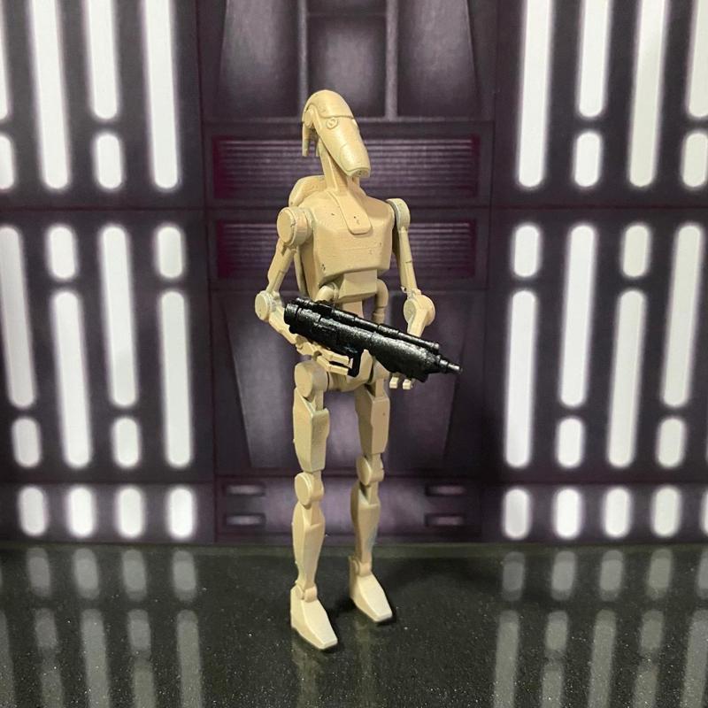 Battle droid b1 series Star Wars vintage toy kenner