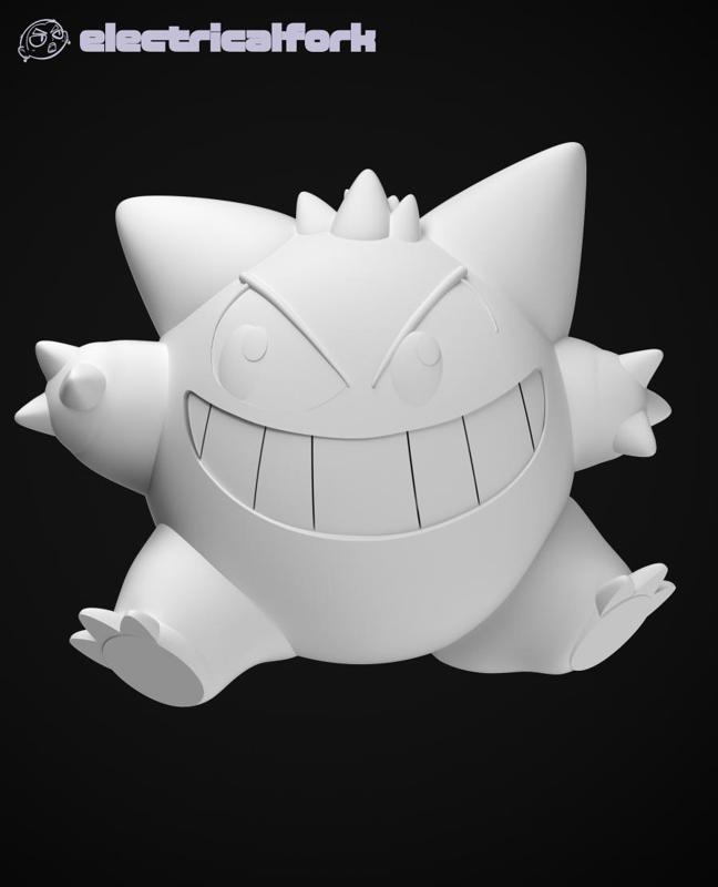 Chibi Gengar - Fan Art