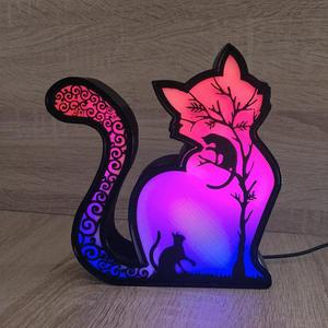CAT LED LAMP