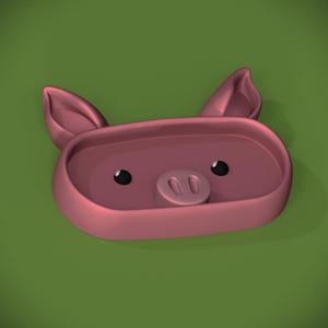 Piggy --EyeGlass/Trinket Holder