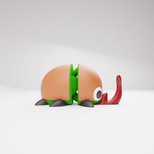 Elephant Beetle (Articulated)