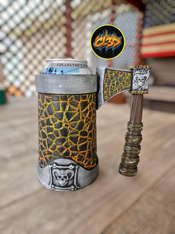Devil's Inferno Stein Can Koozie