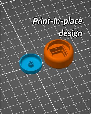 Retro button clicker
