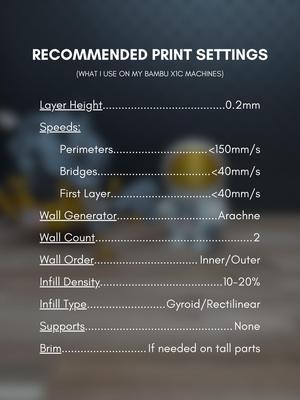 Pixel Art Frame Kit (No Support, No AMS, No Glue)