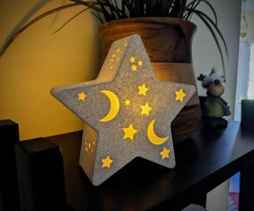 Star TeaLight - Easy Print