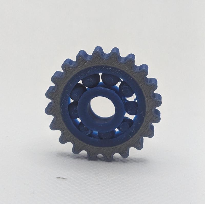 Print in Place (PIP) Bearing Gear Fidget