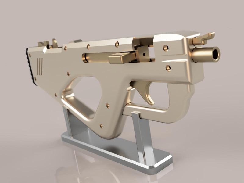 Full Auto Rubber Band SMG