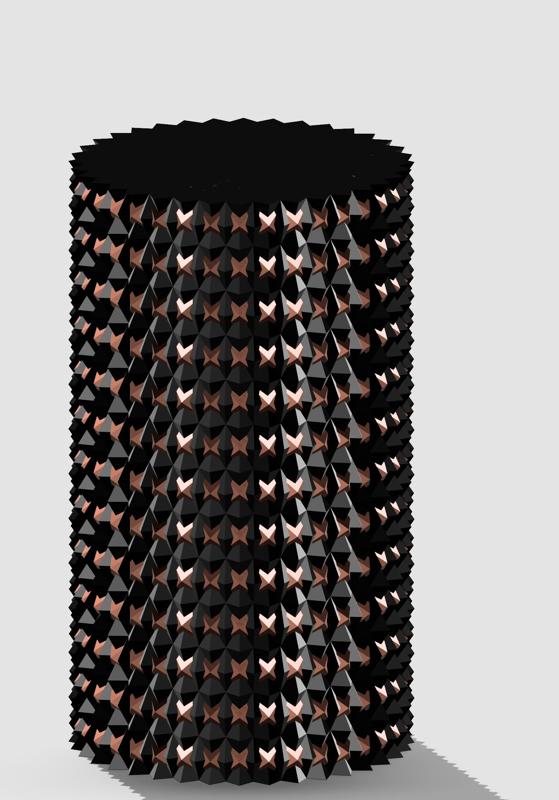 studded vase.stl