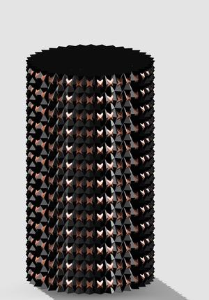 studded vase.stl