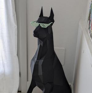 Low Poly Dobermann
