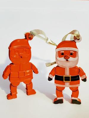 Full Color Santa Christmas Ornament