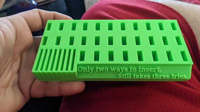 USB - Thumb Drive & SD Card Holder.stl