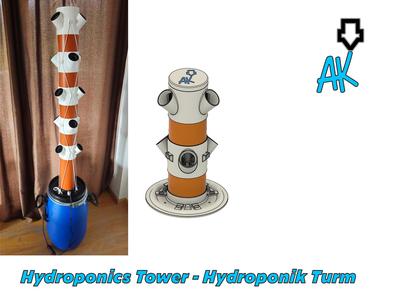 Hydroponics Tower - Hydroponik Turm