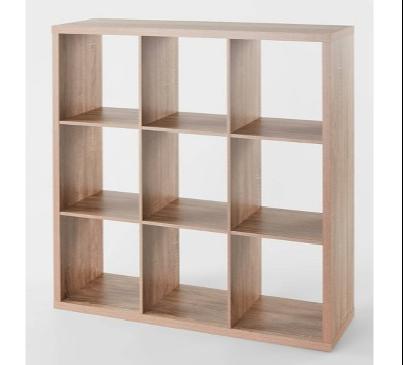 Resizable 9 Cube Box Organizer / Shelf