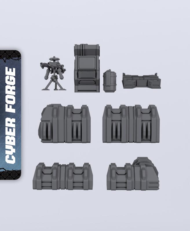 Infestation Terrain - With Free Cyberpunk Warhammer - 40k Sci-Fi Gift Ideas for RPG and Wargamers