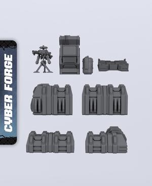 Infestation Terrain - With Free Cyberpunk Warhammer - 40k Sci-Fi Gift Ideas for RPG and Wargamers