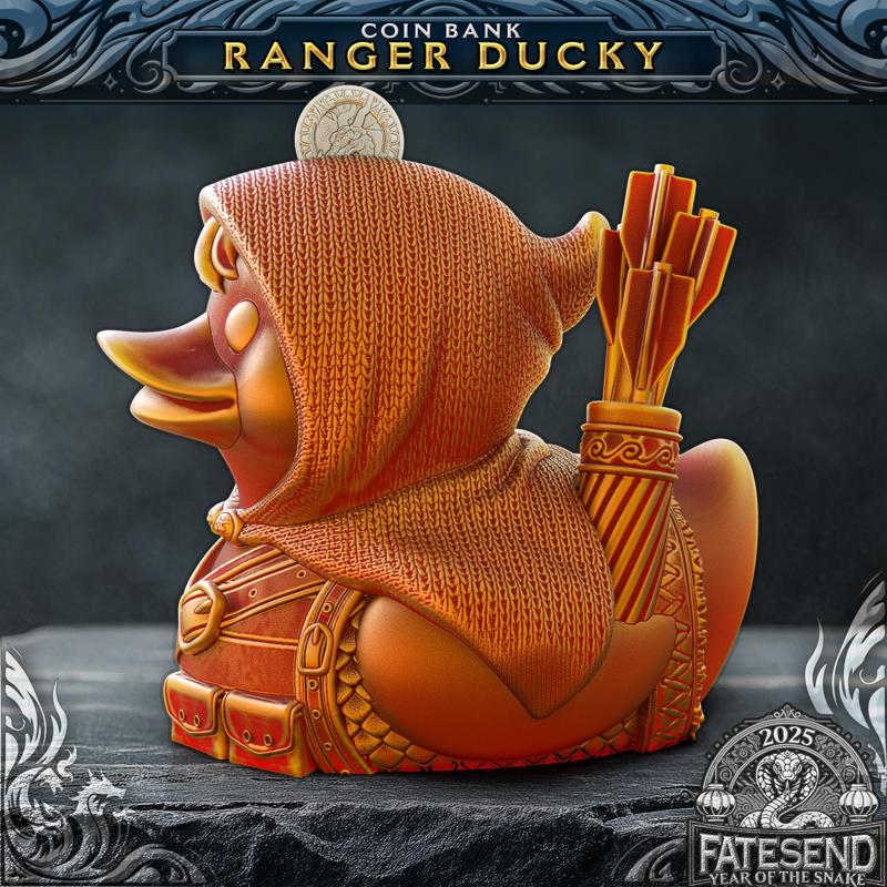 Ranger Ducky Coin Bank