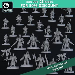 Cyber Forge Miniatures - 2025 - April - Descent