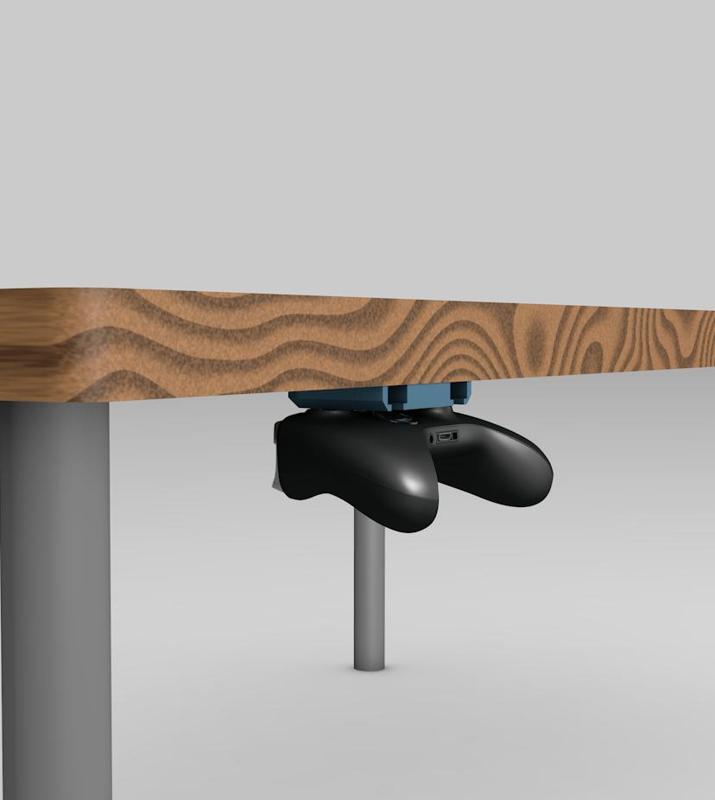 Xbox Controller Under Desk Holder