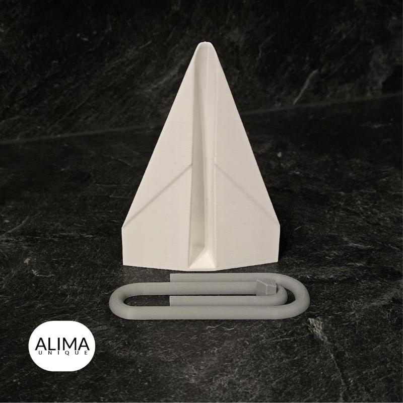 Standing Paper Plane - Pen Holder / Office / Desk