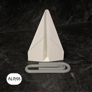 Standing Paper Plane - Pen Holder / Office / Desk