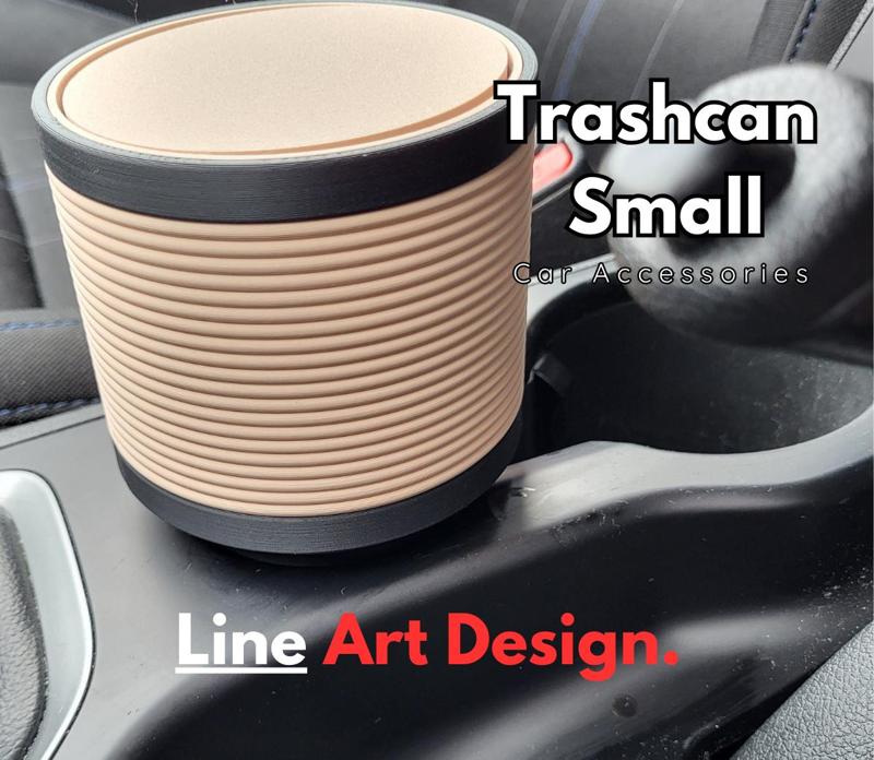 Car Trashcan Bin Container Small