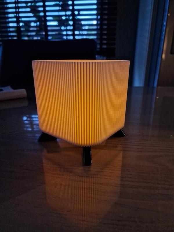 Modern Planter/lightbox Square with legs 