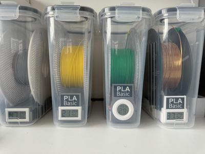 Cereal Box Hygrometer Label Desiccant / zilo1