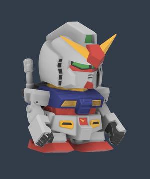 Chibi Gundam RX-78 Unleashed