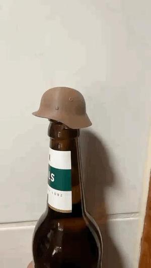 Fixed Bottle Cap Safety of Wasps  Bier Beer