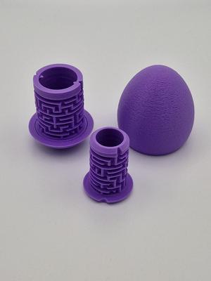 Easter egg with labyrinth 2in1 ( Matrjoschka) 63mm