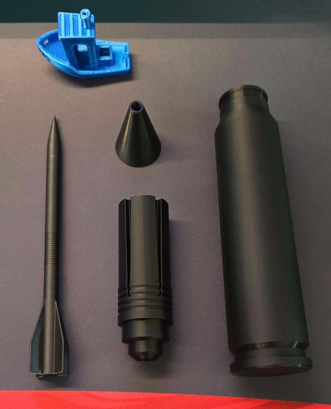 30mm Rheinmetall APFSDS, ammo used in PUMA IFV.