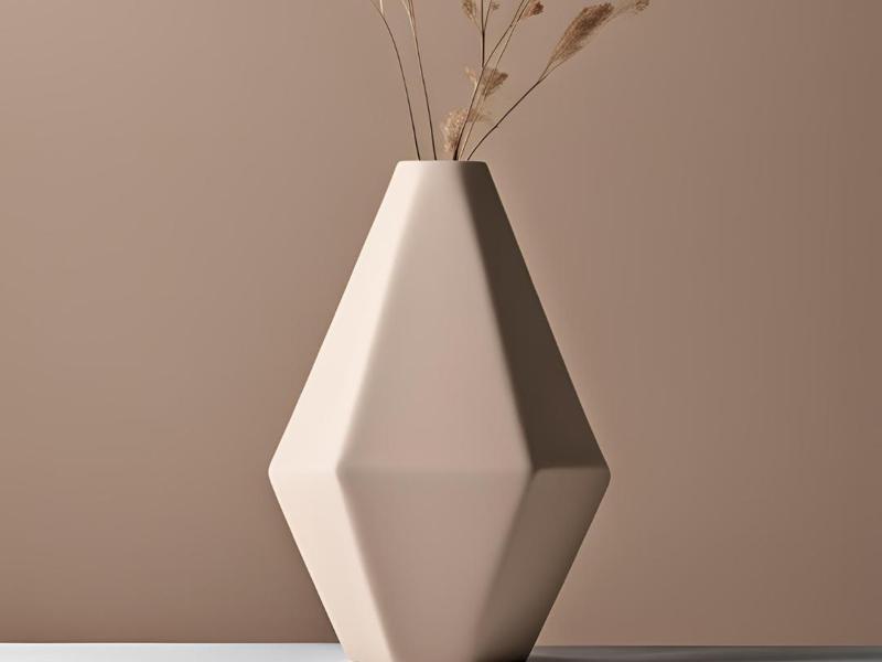Hexagonal Design Vase
