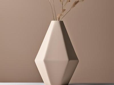 Hexagonal Design Vase