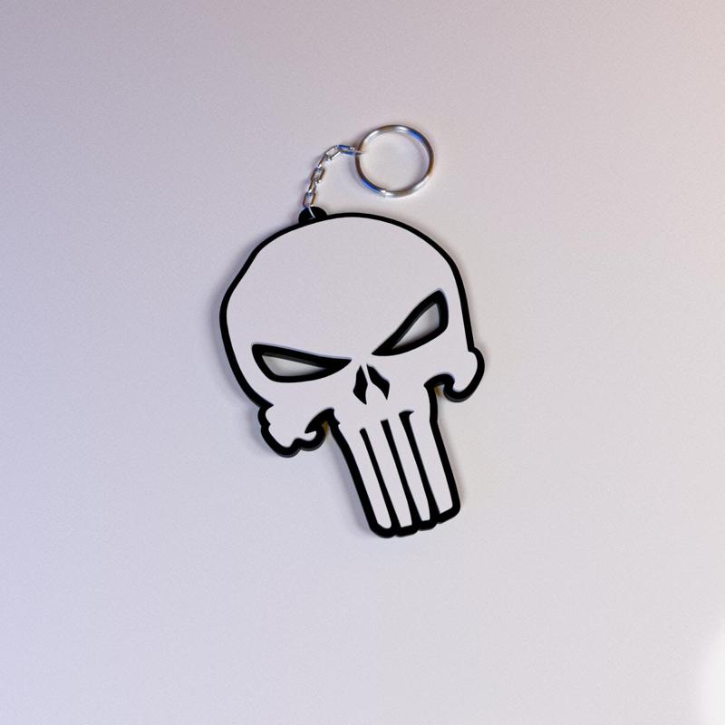 PUNISHER - KEYCHAIN