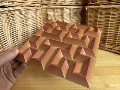 Square Hilbert Panels – Minimal Height