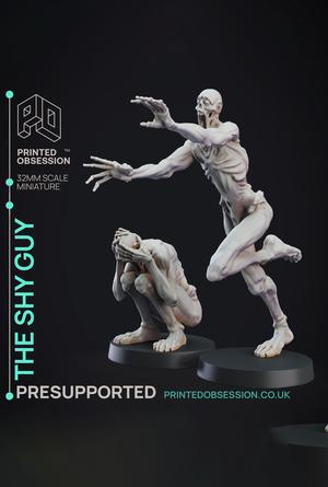 Shy Guy - Skin Walkers - PRESUPPORTED - Illustrated and Stats - 32mm scale			