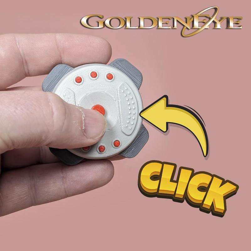 GoldenEye - Remote Mine Fidget (inc Keyring)