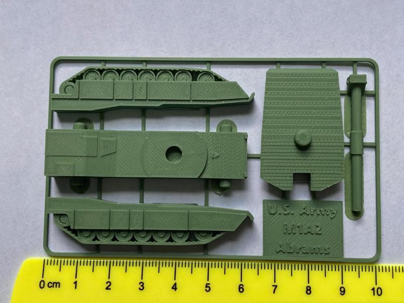 U.S. Army M1A2 Abrams MBT - Kit Card