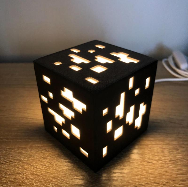 Minecraft Lamp 001