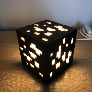 Minecraft Lamp 001