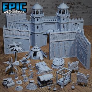 Oriental Scatter / Desert Decoration Items / Egyptian Dungeon Equipment / Sand Area Theme / Dune Encounter