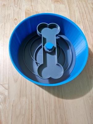 Dog Bowl Puzzle Feeder