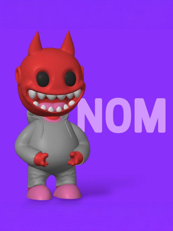 Nomz in a tracksuit 