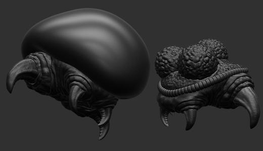 Metroid Larva 3d files