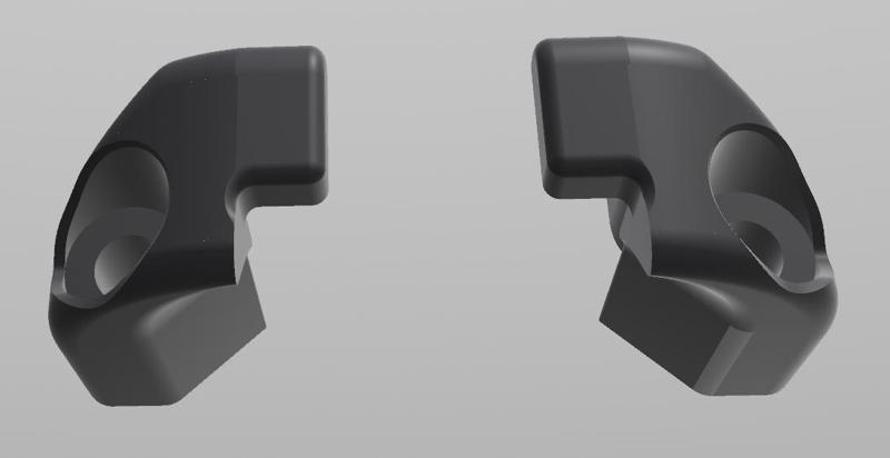 Magwell Rear Modified for XL Trigger Guard